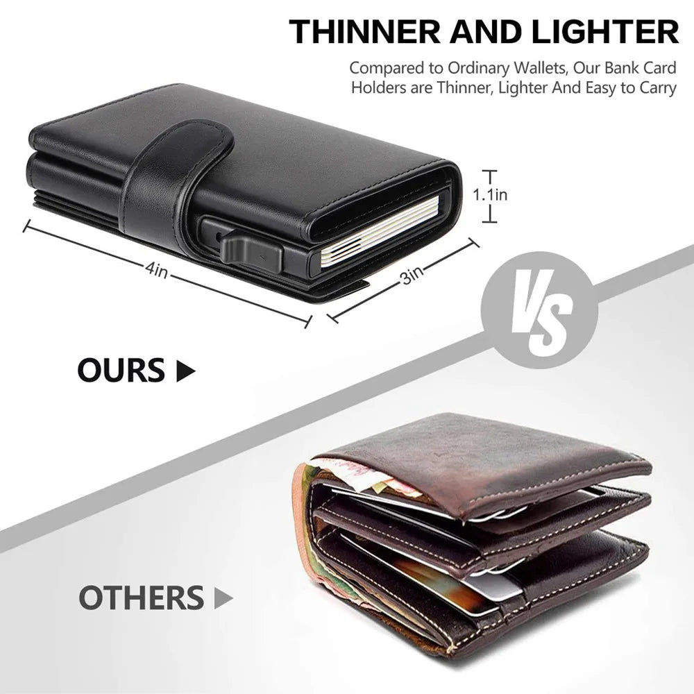 SlimSmart Wallet – Minimalist RFID-Blocking Cardholder | Secure, Lightweight & Effortlessly Stylish