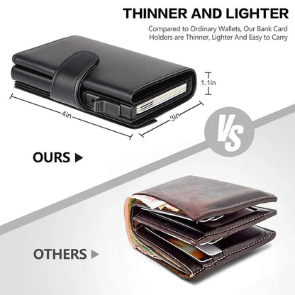 SlimSmart Wallet – Minimalist RFID-Blocking Cardholder | Secure, Lightweight & Effortlessly Stylish