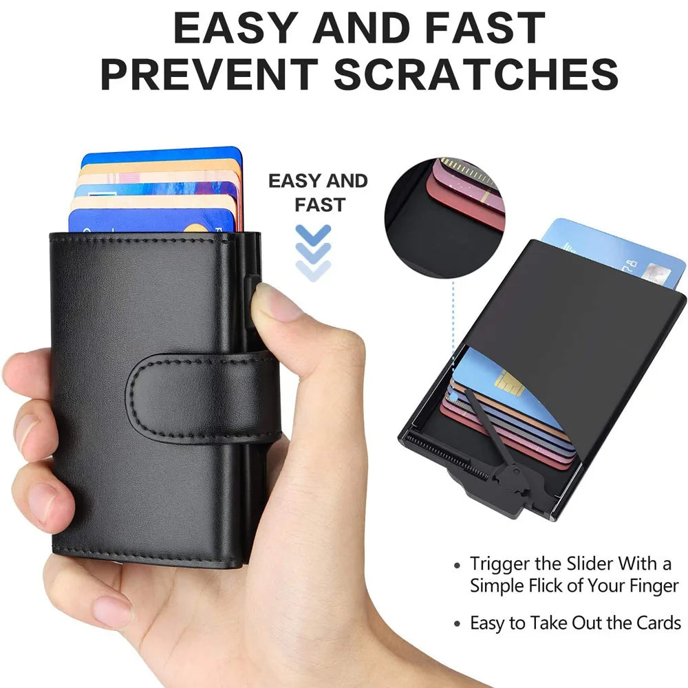 SlimSmart Wallet – Minimalist RFID-Blocking Cardholder | Secure, Lightweight & Effortlessly Stylish