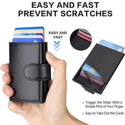 SlimSmart Wallet – Minimalist RFID-Blocking Cardholder | Secure, Lightweight & Effortlessly Stylish